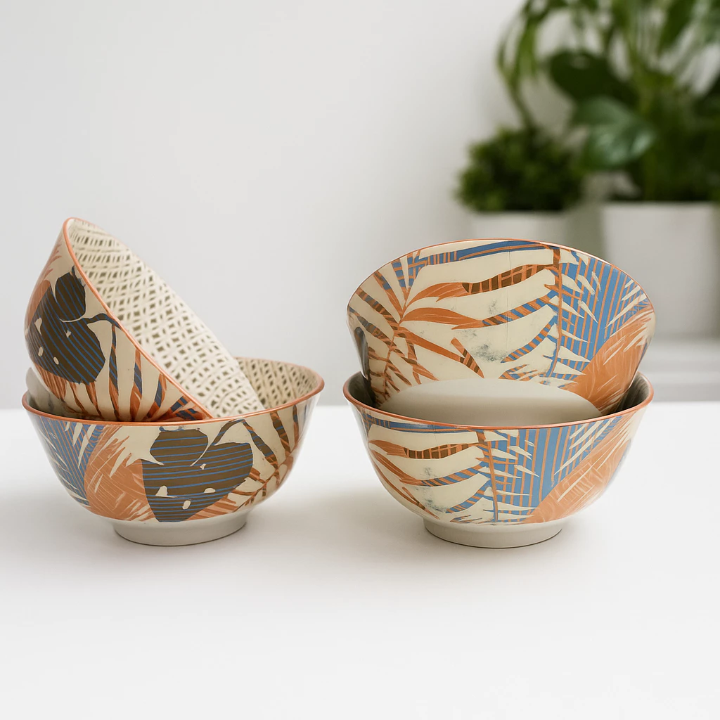 Kit bowls de cerâmica