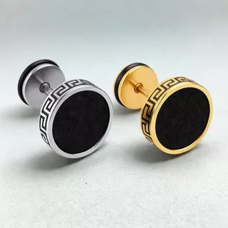 Brincos Unissex de Aço Inox com Zircônia 8mm-10mm – Luxo, Antialérgicos e Duráveis