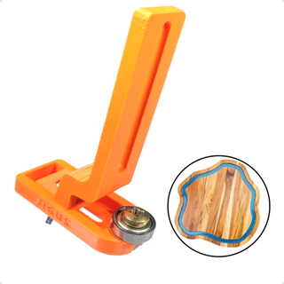 Copiador Para Fazer Calha Em Tábua De Corte Com Tupia Jig Guia Tupia Manual