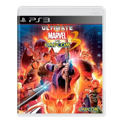 PS3　アルティメットマーヴルVSCAPCOM3 ULTIMATE MARVEL VS. CAPCOM 3 PS3 COM HEN | Shopee Brasil