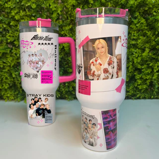 Copo 1200ml Garrafa térmica Personalizado Stray Kids