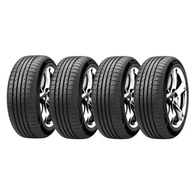 Kit 4 Pneu Novo Importado Hifly Aro 15 185/60R15 84H Z108 05 Anos ...