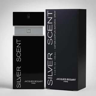 Perfume Silver Scent 100ml Eau de Toilette Original Jacques Bogart