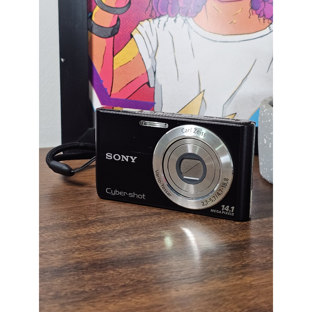 Câmera Digital Sony Cyber-shot DSC-W320 14.1MP Zoom 4x Completa +
