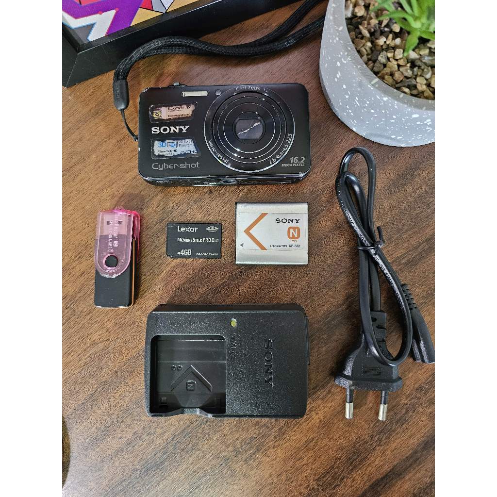 Câmera Digital Sony Cyber-shot DSC-WX50 16.2MP Zoom 10x Completa +