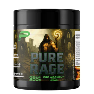 Pré Treino Pure Rage Pote 300g Purewey