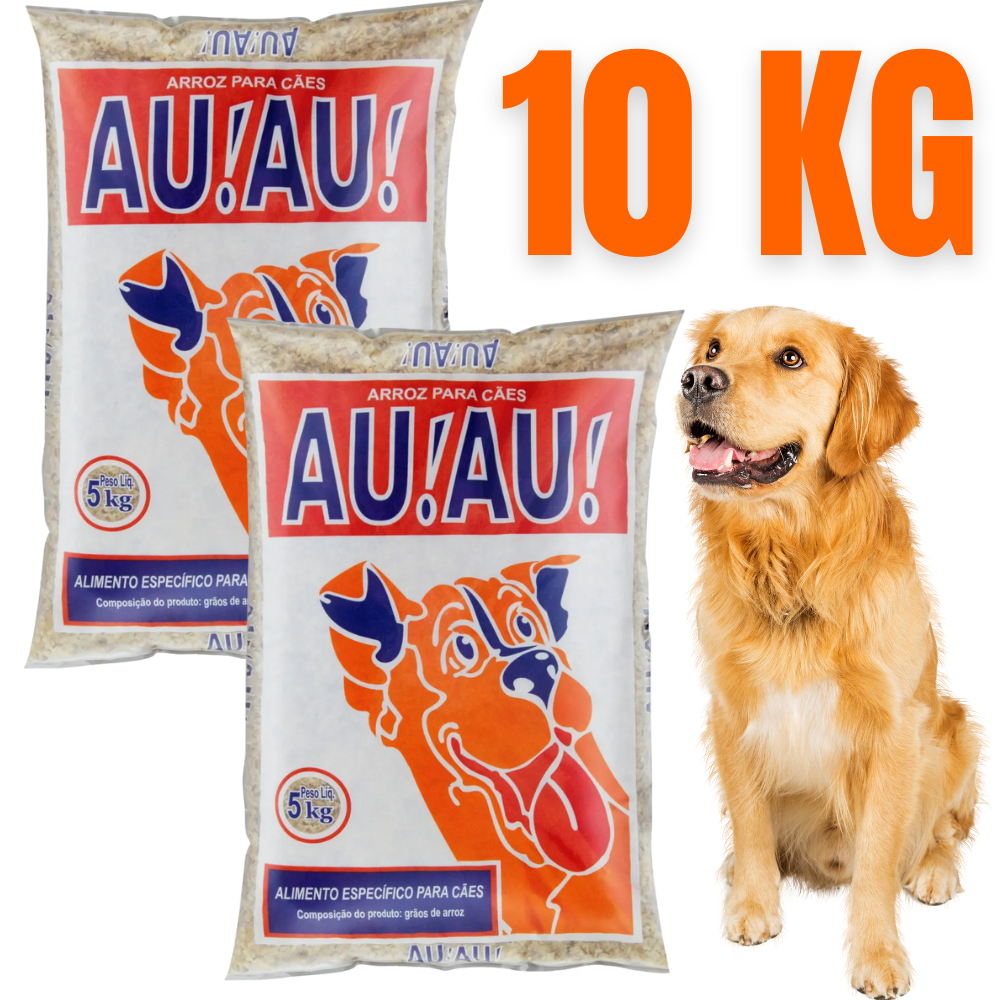 Arroz para Cachorro Au Au – Alimento Natural Balanceado para Cães