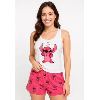 Baby doll regata ADULTO pijama feminino de dormir verao em Oferta na Shopee
