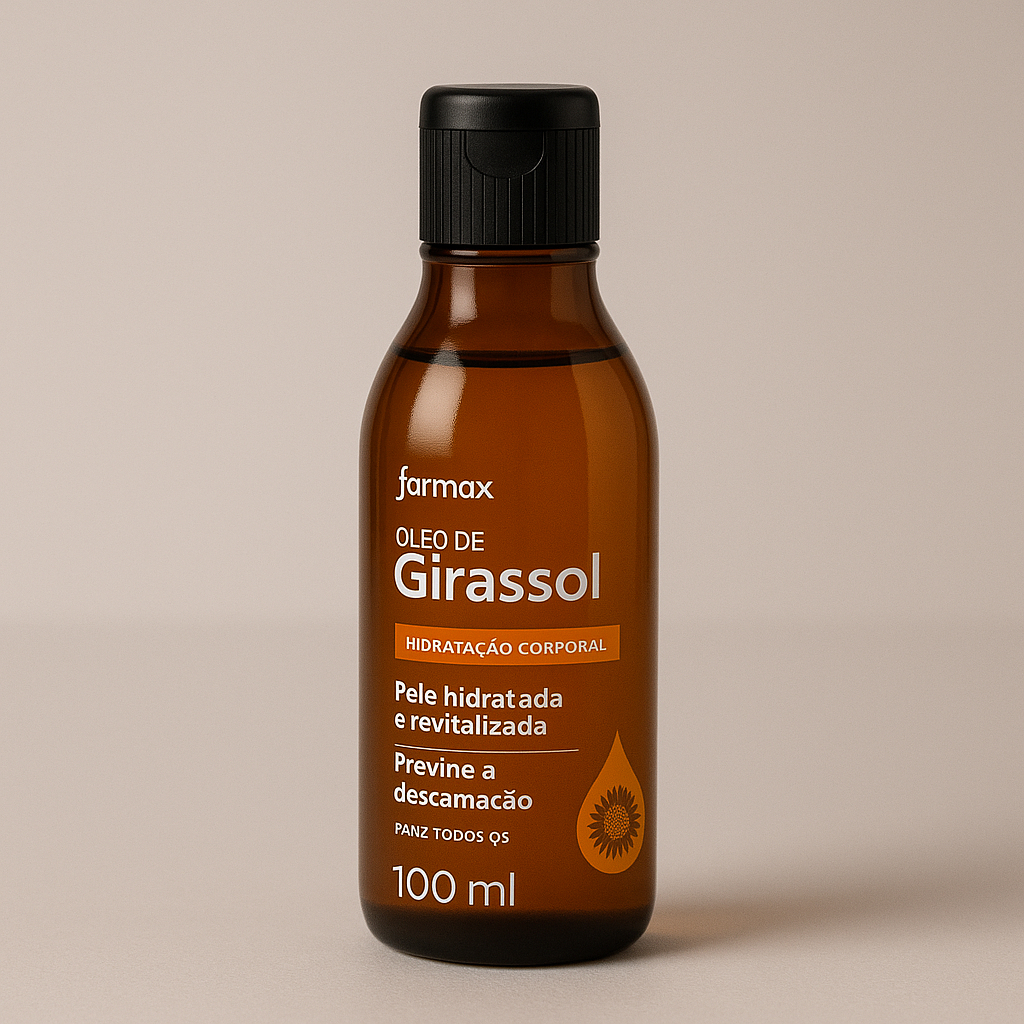 Óleo de Girassol Corporal Farmax 100ml - Promoção ! | Shopee Brasil
