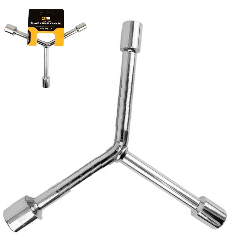 CHAVE Y ESTRELA TIPO NINJA CANHAO 8 / 10 / 12MM MB TOOLS | Shopee