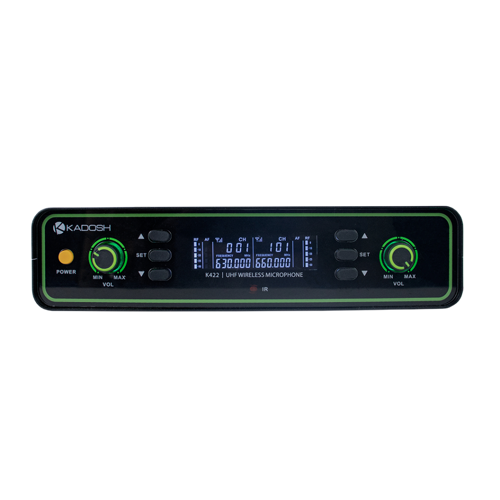 Microfone sem fio Profissional Kadosh K-422m UHF (Igreja, Palestra