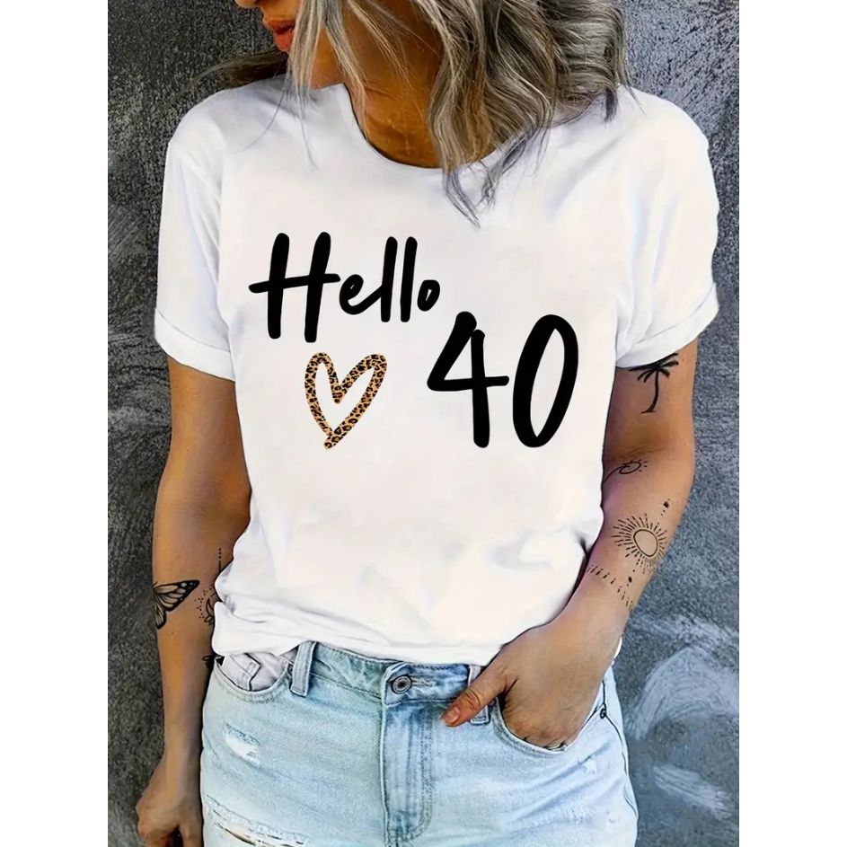 Camiseta Feminina De 40 Anos em Promoção na Shopee Brasil 2026