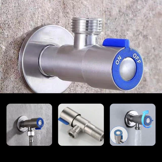 Registro Para Torneira Banheiro Cozinha Válvula Dupla ou Unica Saida Material inox 201