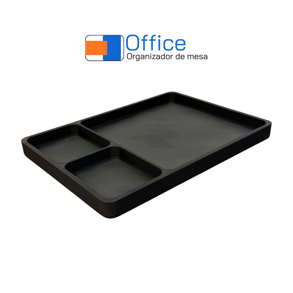 Bandeja Organizadora de Mesa Gaveta Maquiagem Setup Gamer Home Office Escritório