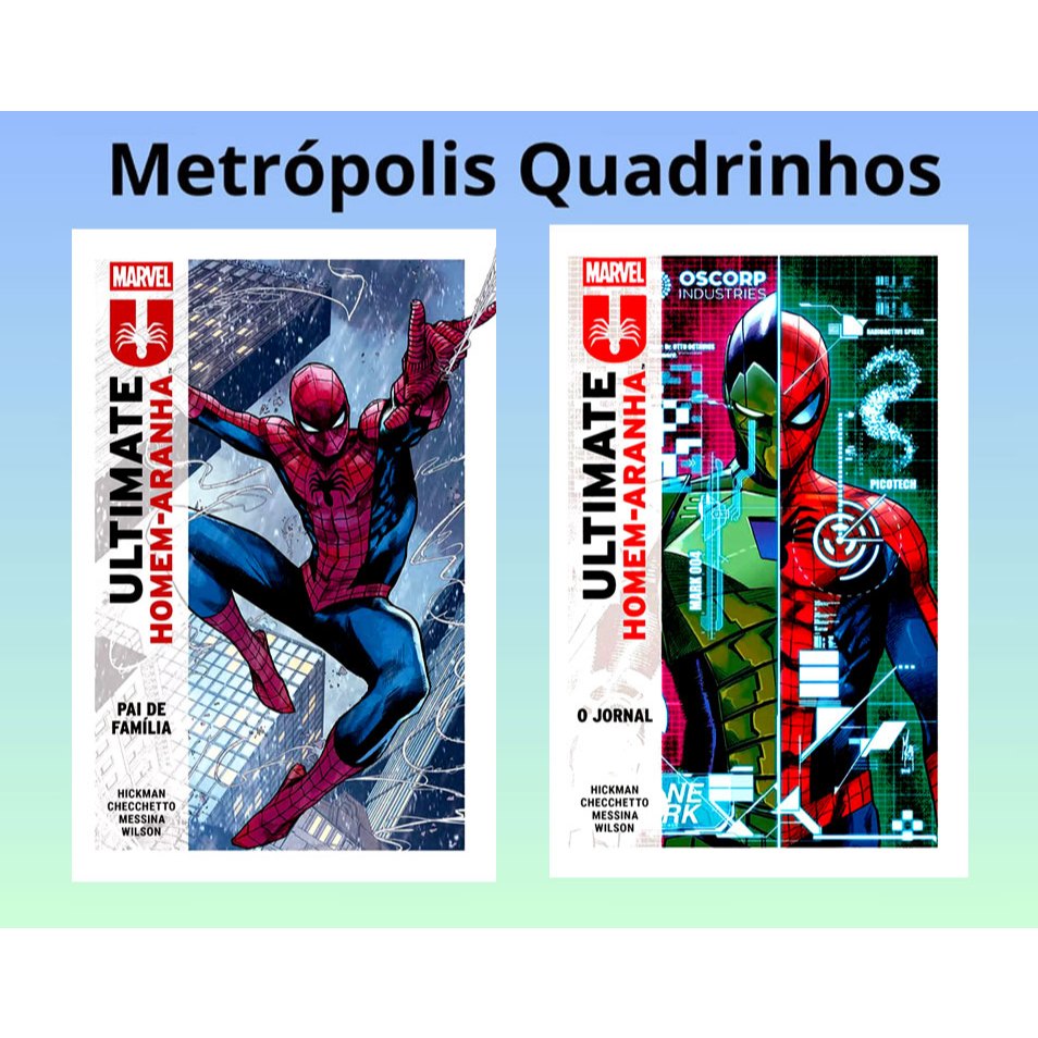 Ultimate Homem Aranha Nº 1 e 2 ( Panini - 2024 ) Em Português ...