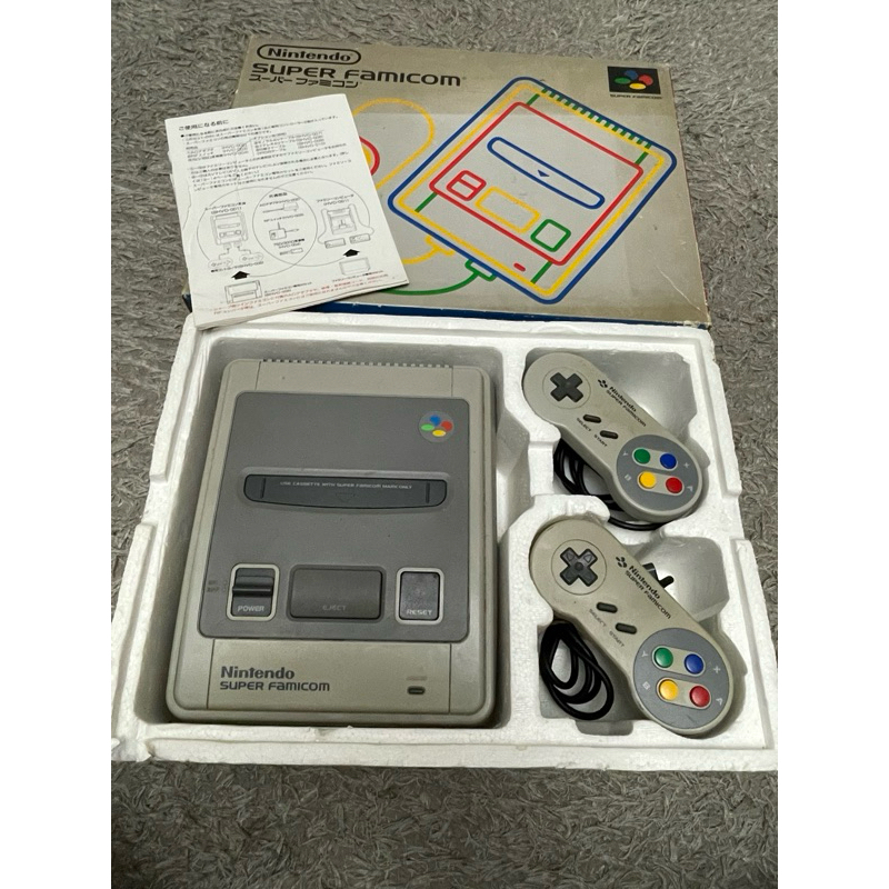 SUPER FAMICOM - SUPER NINTENDO - ORIGINAL COM CAIXA | Shopee Brasil
