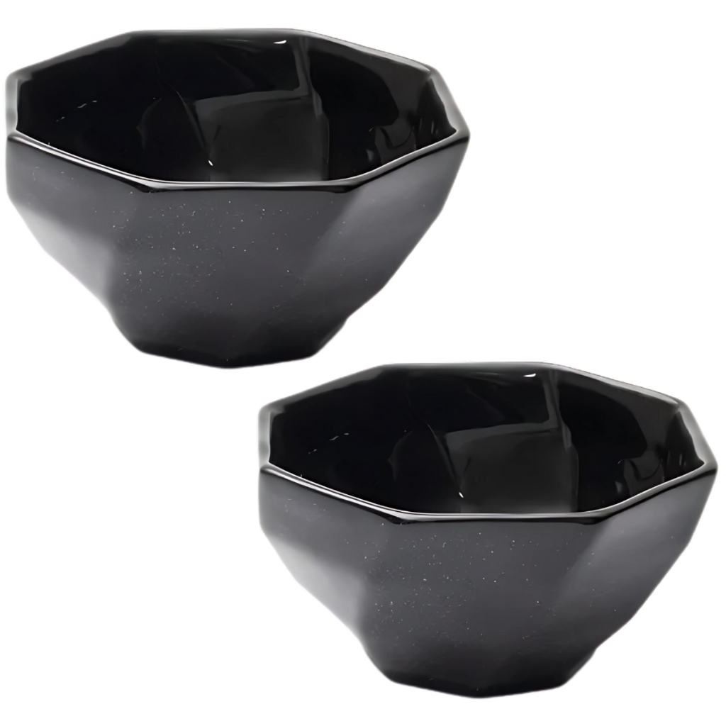 Kit 2 Bowl Cerâmica Premium 350ml Cores Tigelas Resistentes Açai Salada Sopa Caldo Sorvete Creme