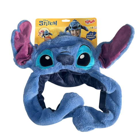 Touca Stitch 60 Cm Gorro C/ Movimento Mexe Orelha Oficial