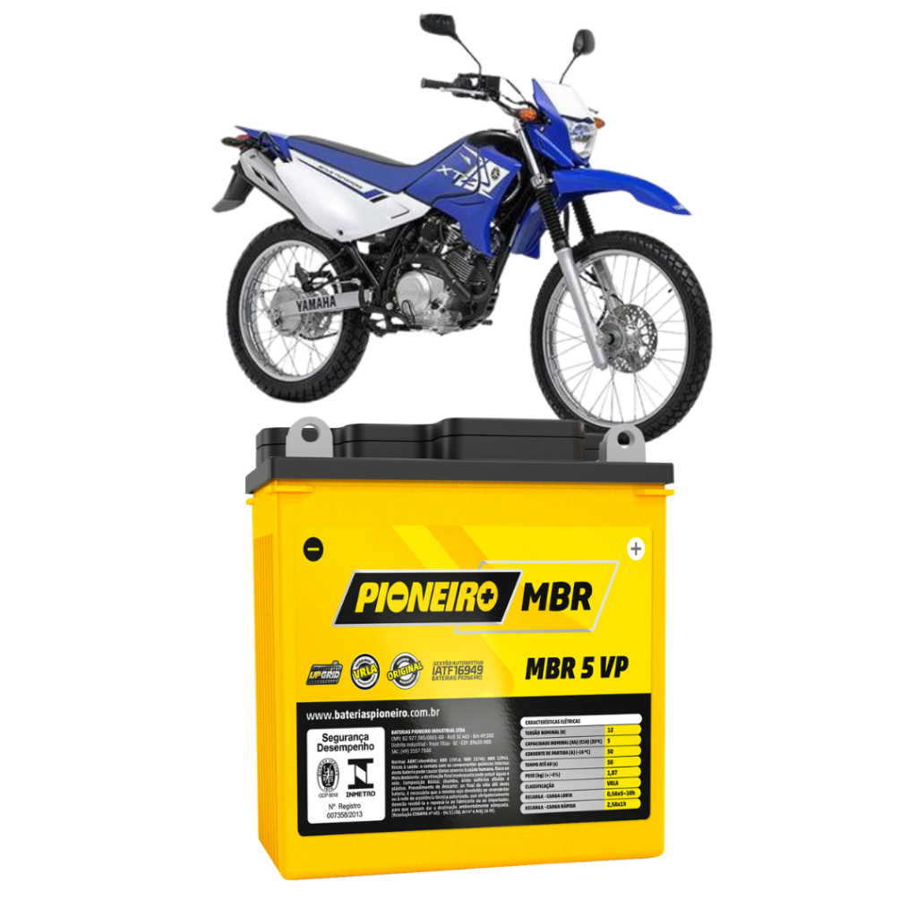 Bateria Pioneiro 5 Vp Moto Kasinski Win 110 5ah 12v | Shopee Brasil