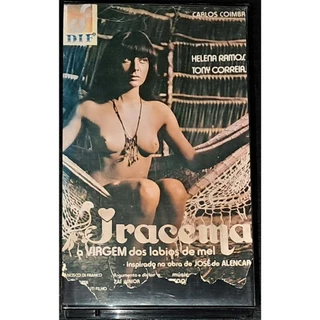 Iracema, A Virgem dos Lábios de Mel Filme Fita VHS 1979 Romance Original Anos 70 Cinema Nacional Mega Raro Helena Ramos