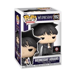 FUNKO POP WEDNESDAY WEDNESDAY ADDAMS W/UMBRELLA *EX* 1552 NOVO ORIGINAL em Oferta na Shopee