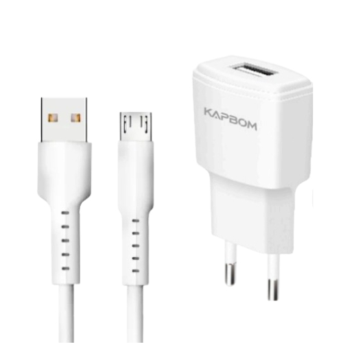 Carregador para Xiaomi Redmi 6 - Cabo Micro USB V8 e Fonte