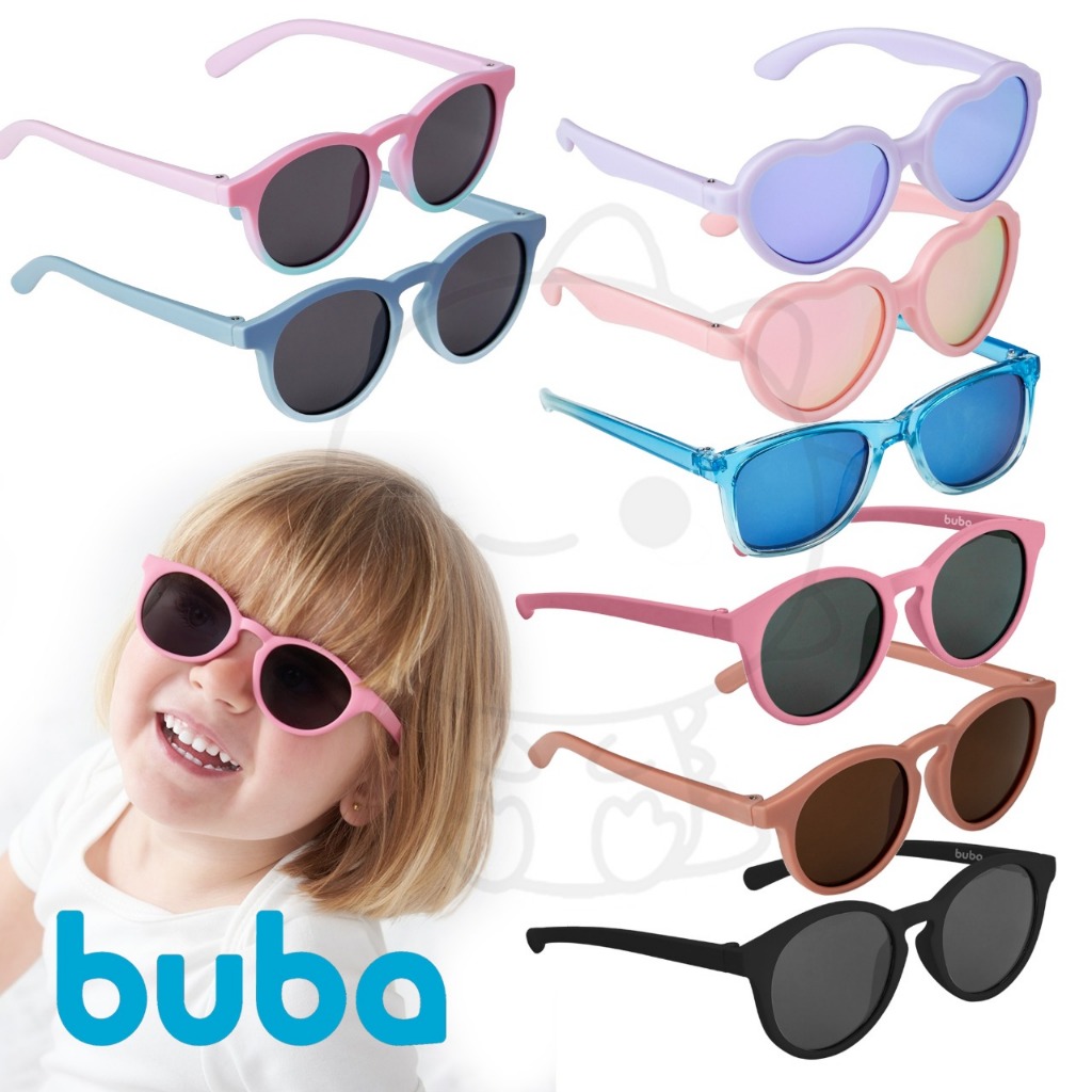 Óculos De Sol Buba Com Proteção UV óculos de sol infantil bebê | Shopee ...