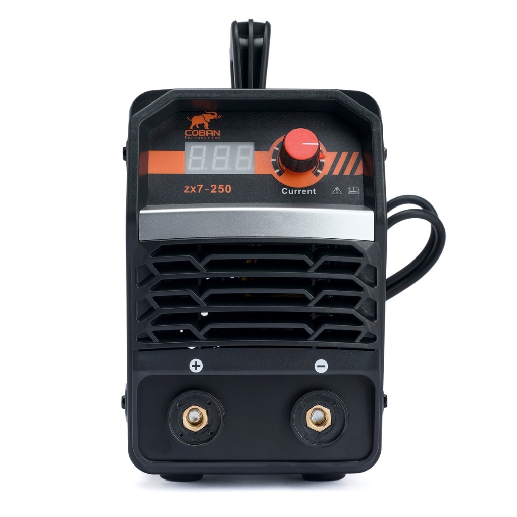 Máquina De Solda Inversora Arc Zx7 250a Coban Mma Eletrodo BIVOLT
