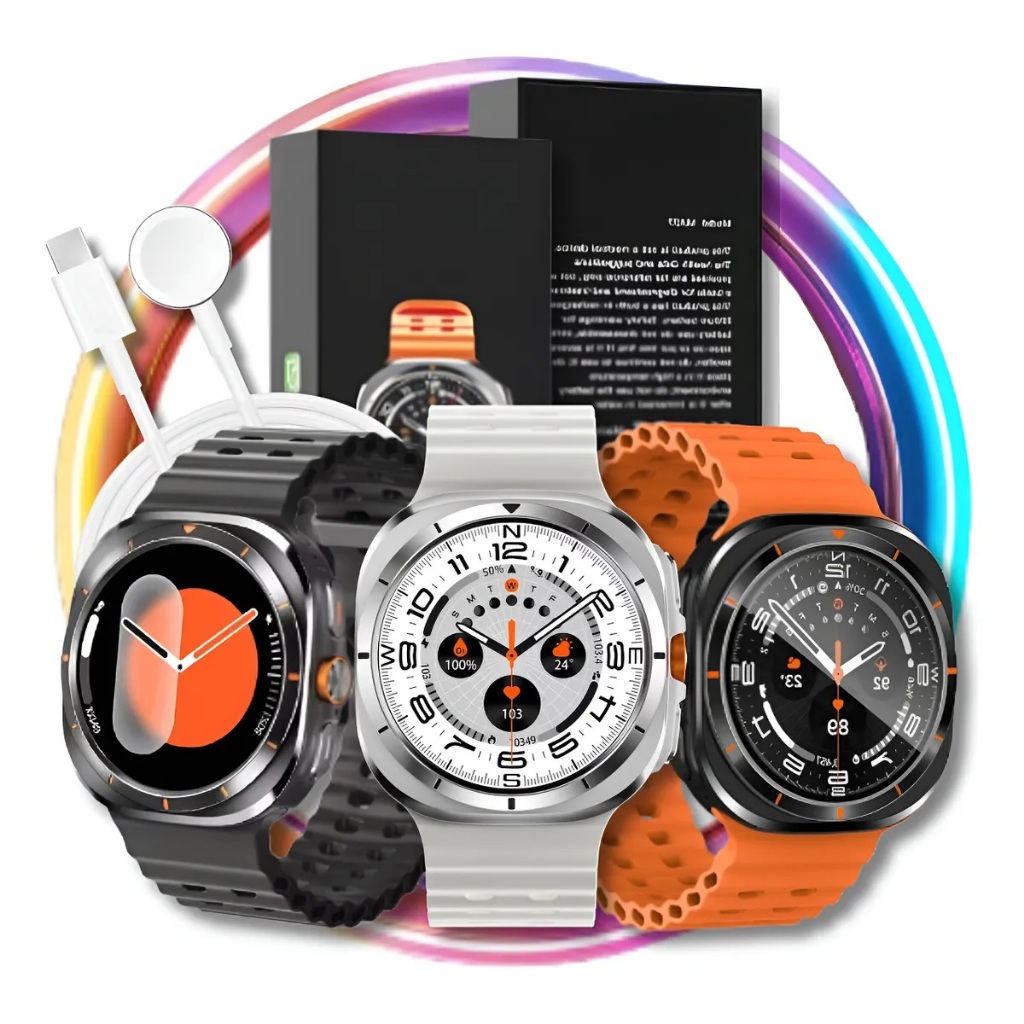 Smartwatch MA27 Galaxy Watch Ultra Relógio Inteligente Microwear GPS ...
