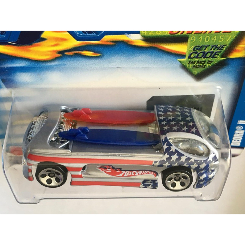 HOT WHEELS DEORA II 2002 STAR SPANGLED SERIES 3of4 GARIBA58