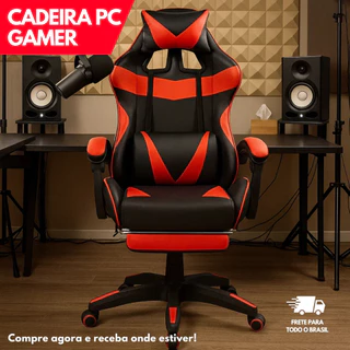Cadeira Gamer Couro Marrom na Black Friday 2025 | BuscaProdutos