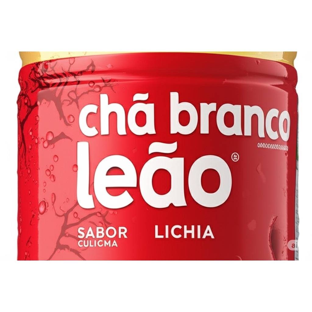 Chá Branco Lichia Zero Açúcar Leão Garrafa De 450ml Pack ds6 e 12
