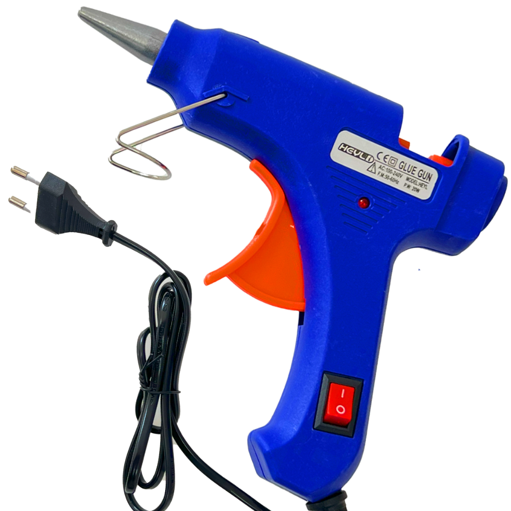 Pistola de Cola Quente Profissional 20W Bivolt Artesanato Liga/Desliga ...