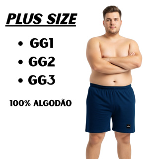 Pijama Masculino SHORT Samba Canção NOLASCO Plus Size Algodão Confortável  Tecido Macio Short Dormir/ descansar/ Lazer em Oferta na Shopee