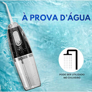 Irrigador Oral Dental Sem Fio Elétrico Remoção de Placas Higiene Bocal em Oferta na Shopee