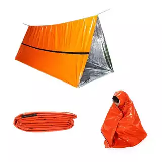 Saco De Dormir Emergência Acampamento Ultra Impermeável