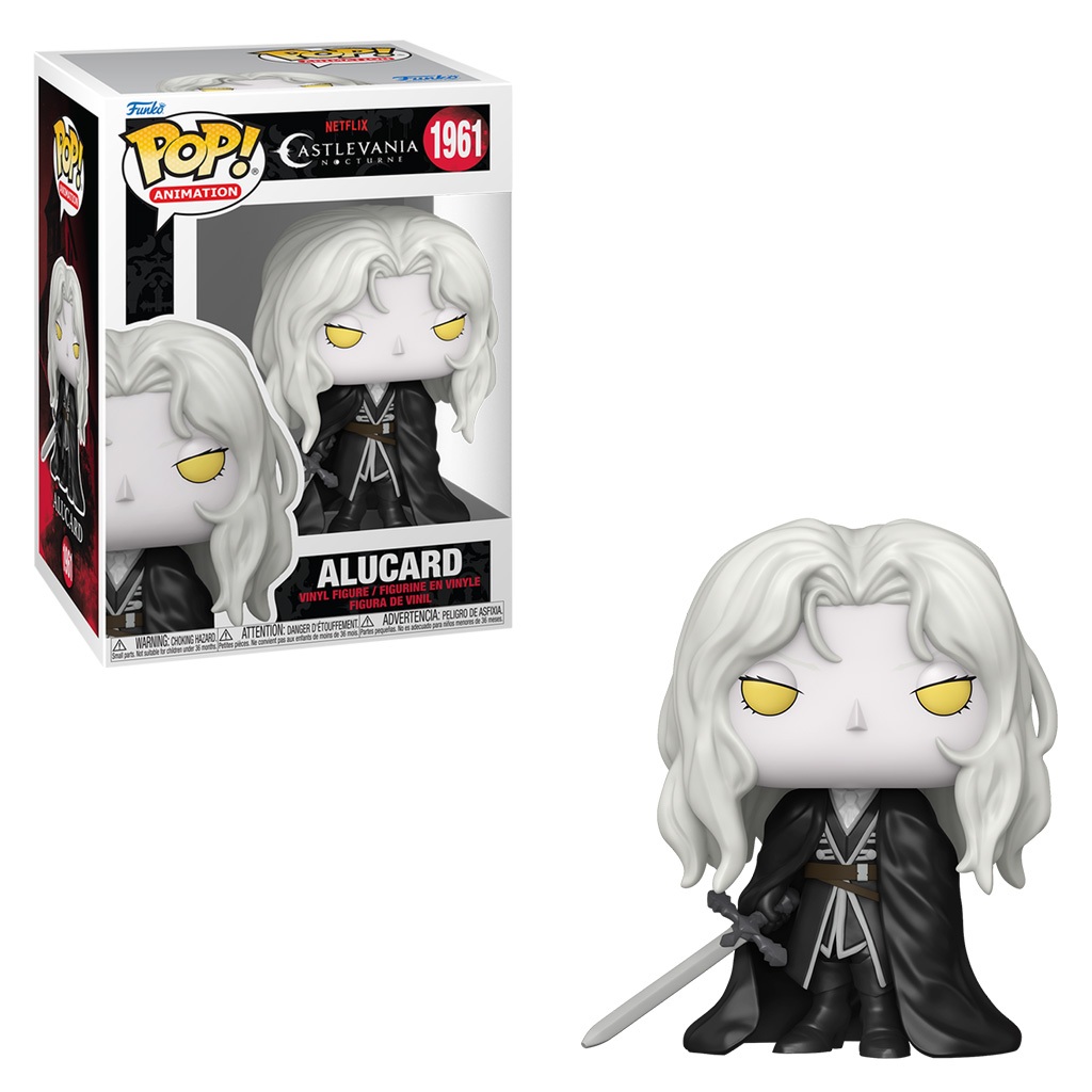 FUNKO POP CASTLEVANIA NOCTURNE ALUCARD 1961 NOVO ORIGINAL