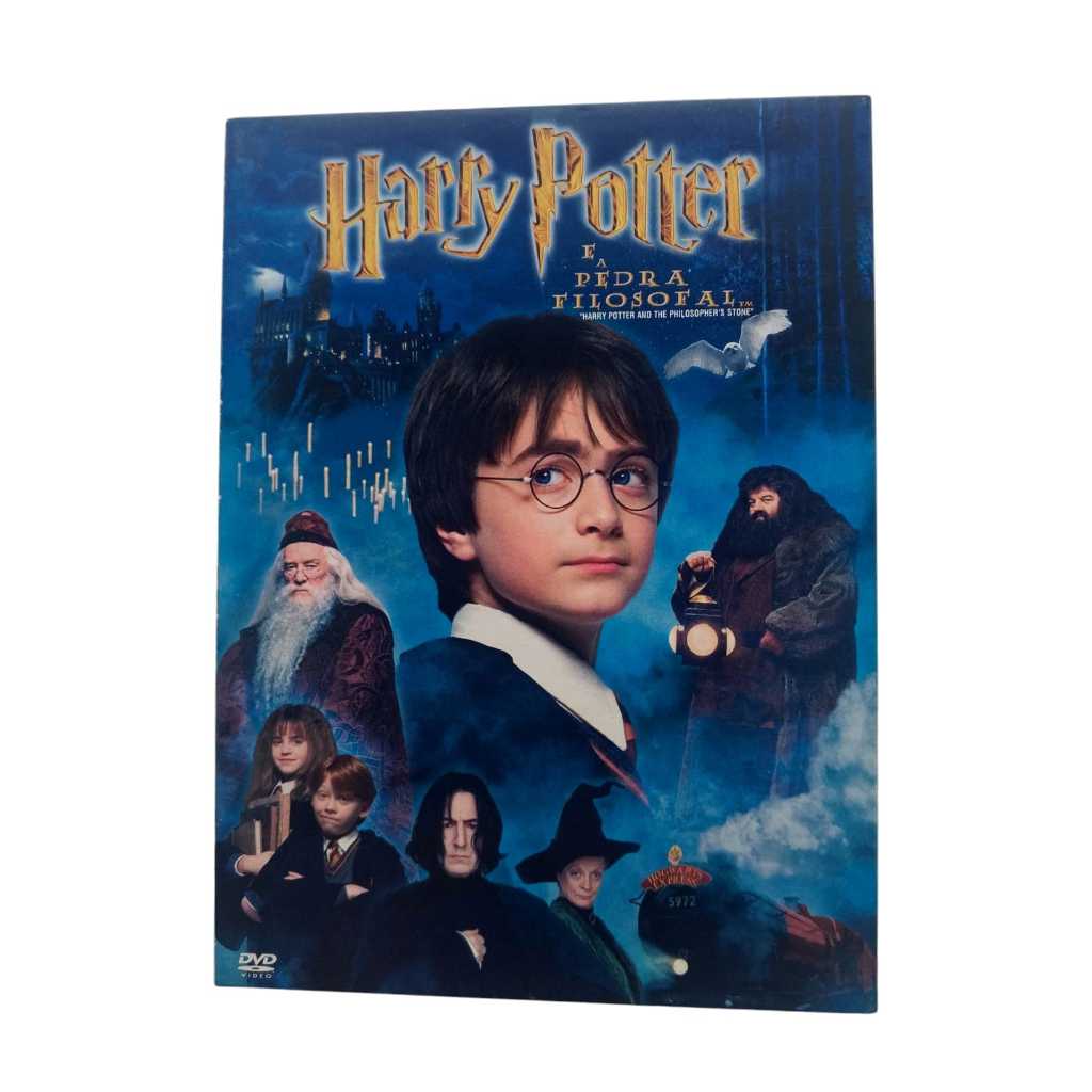 DVD DUPLO Harry Potter e a Pedra Filosofal Usado Revisado | Shopee Brasil