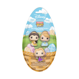FUNKO POP POCKET 3PACK EASTER PRINCESSES 86144 NOVO ORIGINAL em Oferta na Shopee