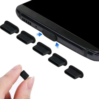 05 / 10 / 15 / 20 Plug Anti Poeira Entrada Tipo C/ IPHONE ( Plugue Anti poeira)