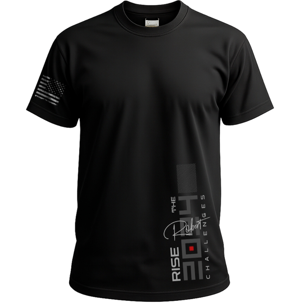 Camiseta Masculina Estampa Moderna Rise 100% Algodão | Shopee Brasil
