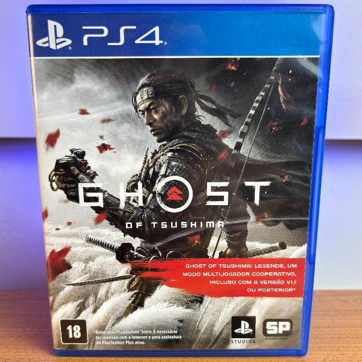 Jogo Ghost of Tsushima PS4 Play 4 Midia Fisica CD Original