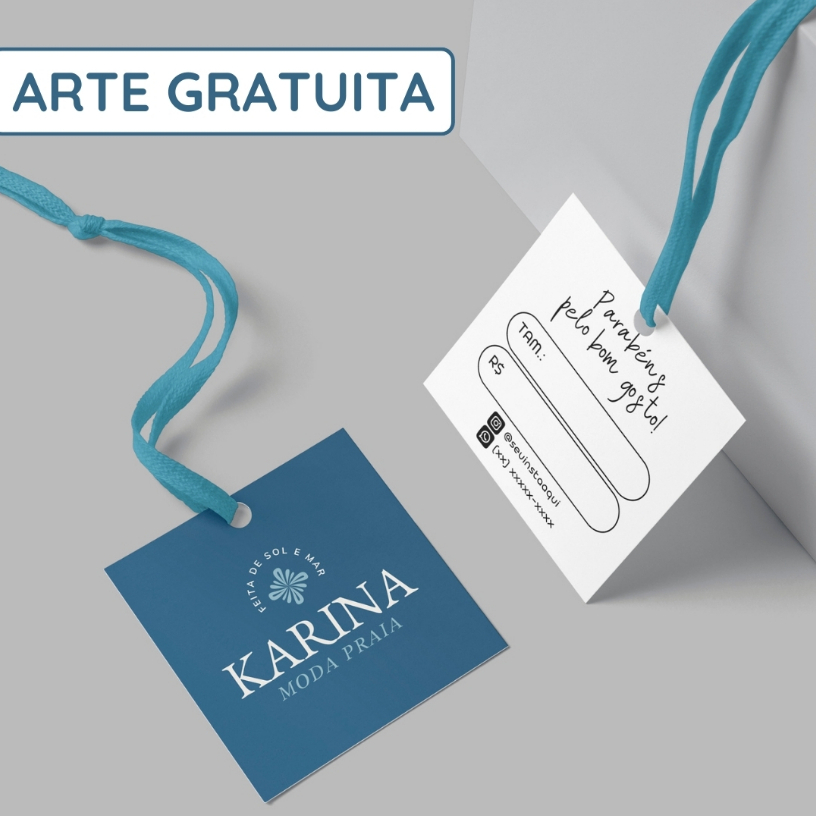 2000 Etiquetas Personalizadas para Roupas Mini Tags para Loja de Moda ...