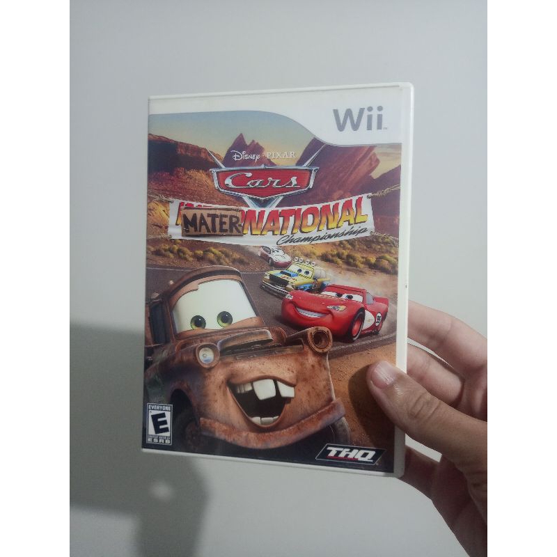 Disney Pixar Cars Mater-National Championship Nintendo Wii | Shopee Brasil