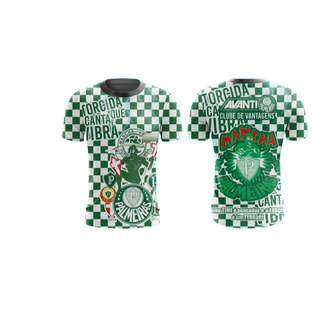 Camisa/Camiseta Masculino Personalizada Unissex de Torcida Palmeiras
