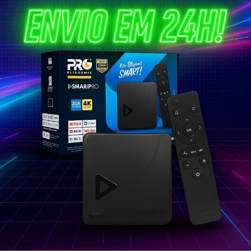 Box Tv SmartPro 4K 5G - Aprovada pela Anatel | Shopee Brasil