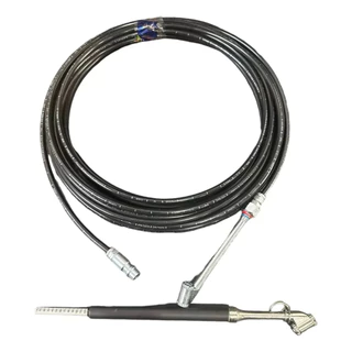 Kit Calibrador Inflador Pneus Caminhão Mangueira Engate 1/2