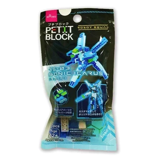 Mini Blocos De Montar Petit Block - Sonic Icarus RS-03 (coleção Robot Squad)