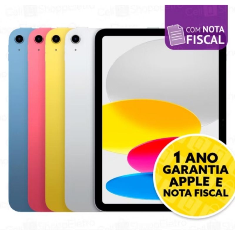 Pad 11 Geração A16 256GB Wi-fi Tela 11pol Original Novo Lacrado com Garantia  de 1 ano