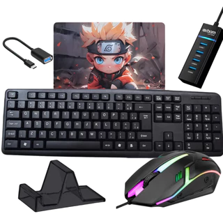 Kit Mobilador Para Celular Jogos/office Completo Otg C/v8 em Oferta na Shopee